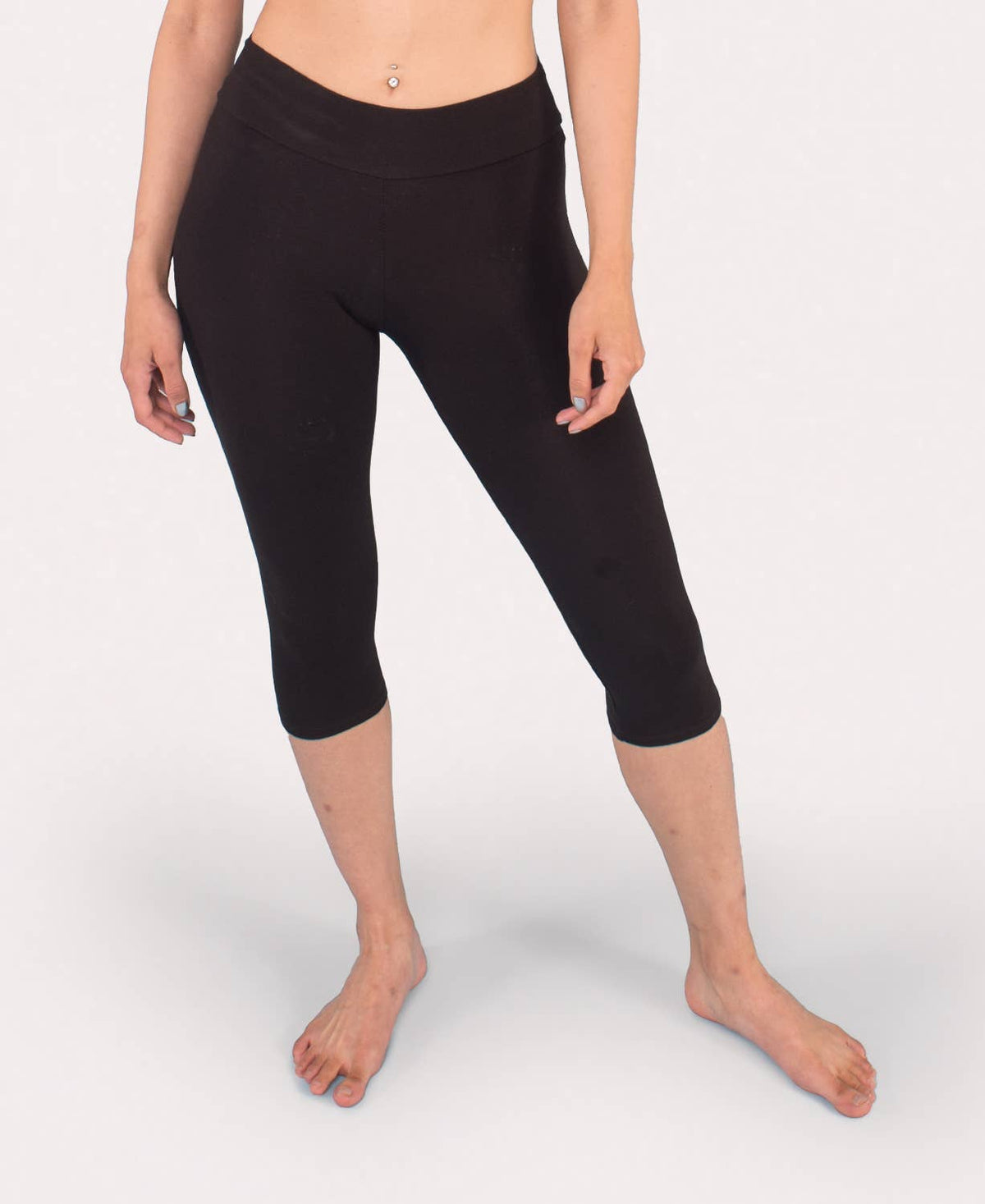 Terrapin Moon Apparel - Ladies Clothing Shop - Organic Cropped Leggings