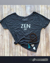 Terrapin Moon Apparel - Ladies Clothing Shop - Zen AF, Scoop Neck Tee