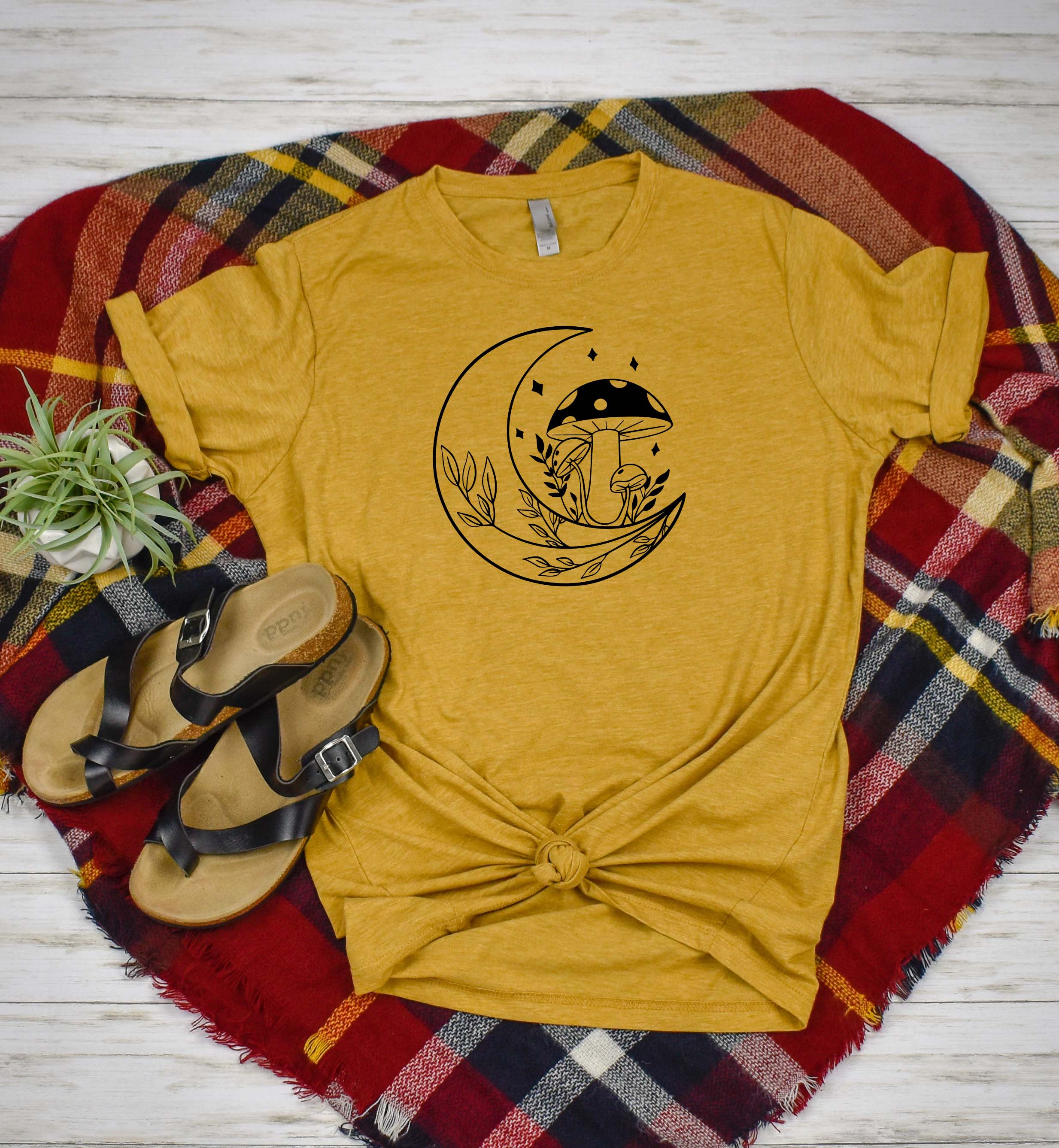 Sights Ink - Moon Mushroom Sights Ink Graphic Tee – Terrapin