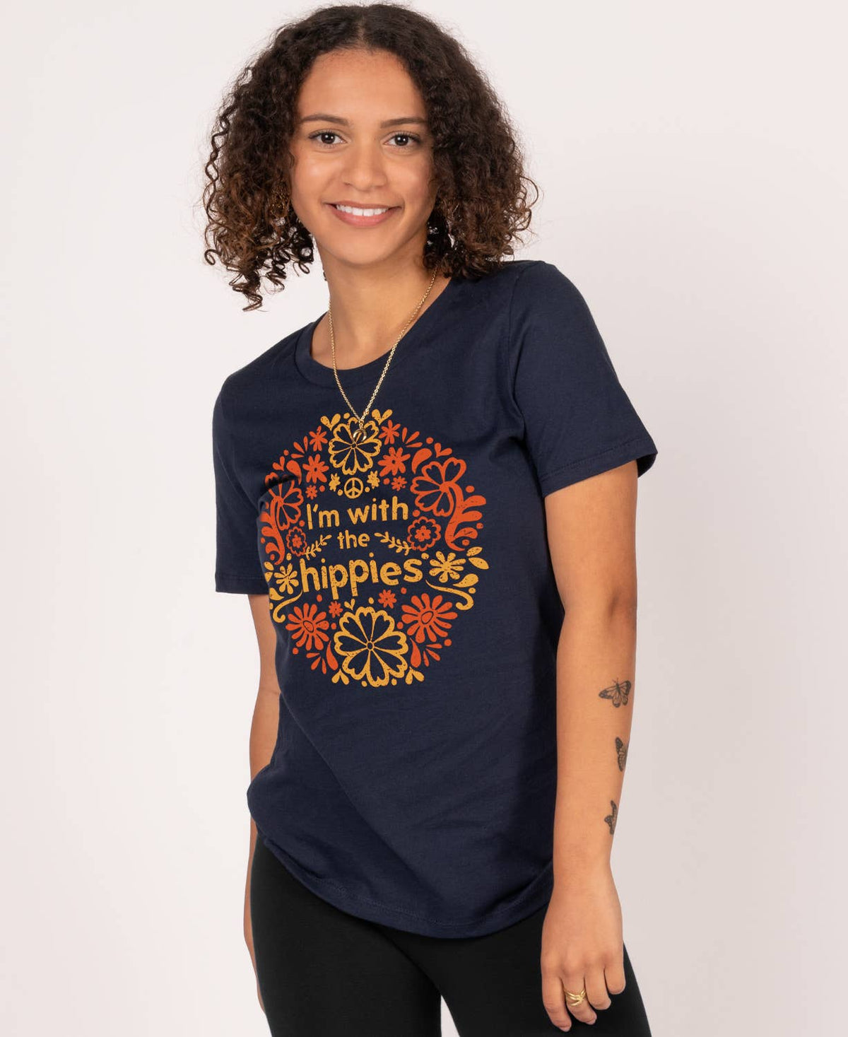 Terrapin Moon Apparel - Ladies Clothing Shop - I’m with the Hippies Tee