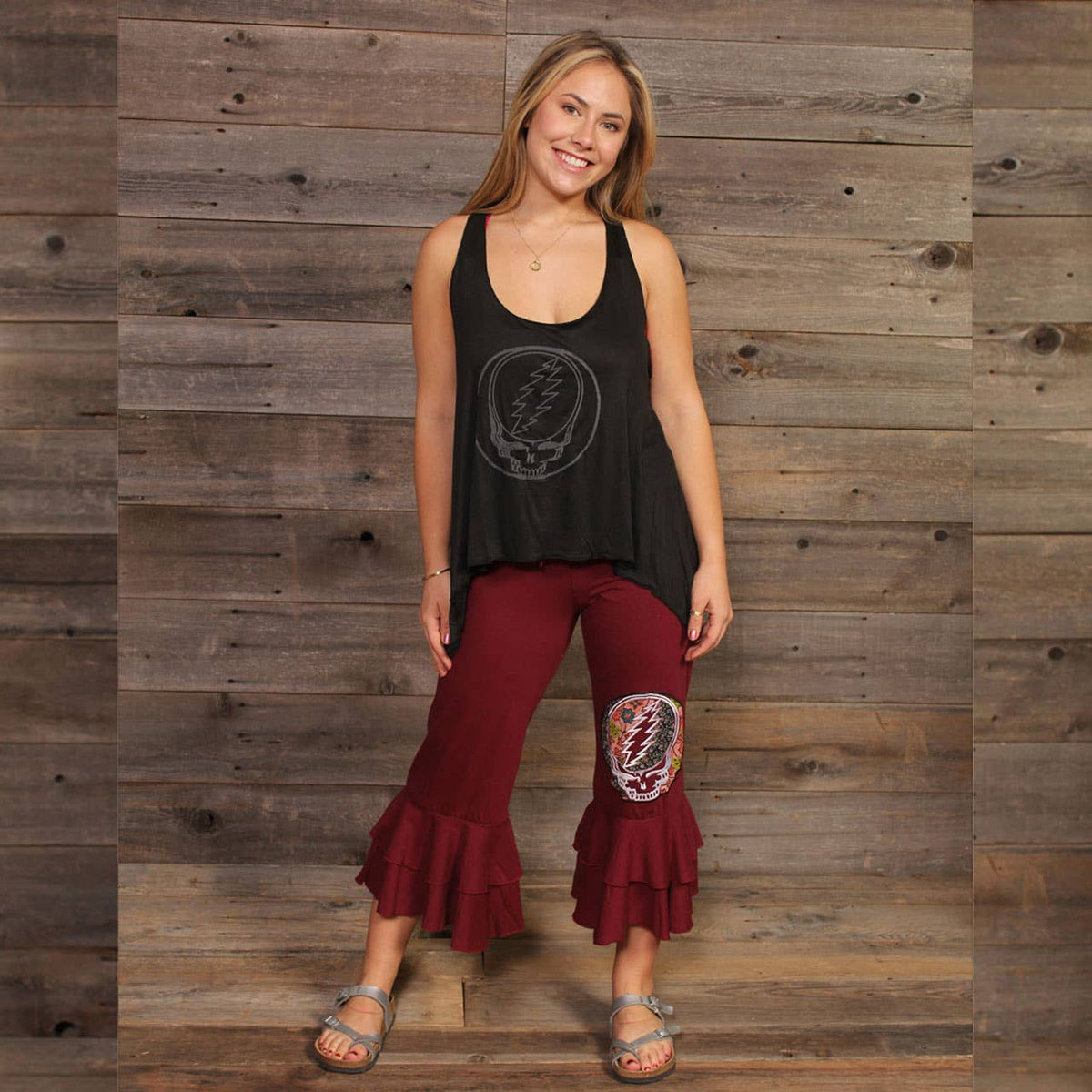 Terrapin Moon Apparel - Ladies Clothing Shop - Jayli Clothing - Steal Your Face Capri’s