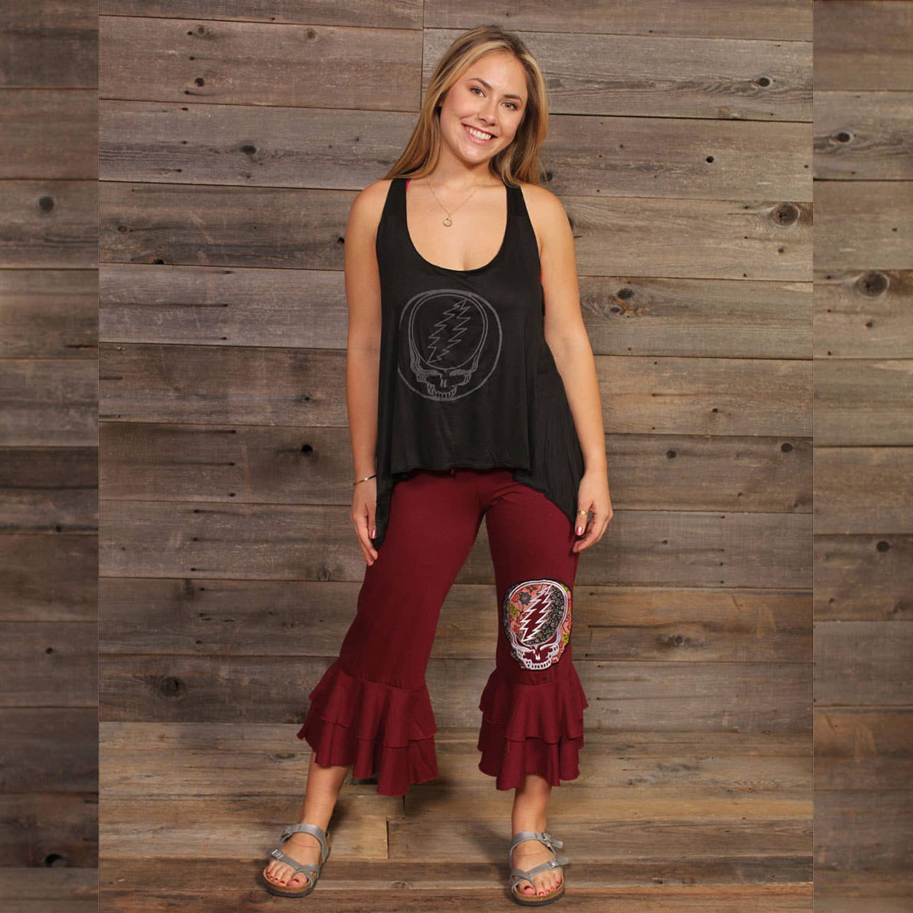 Terrapin Moon Apparel - Ladies Clothing Shop - Jayli Clothing - Steal Your Face Capri’s