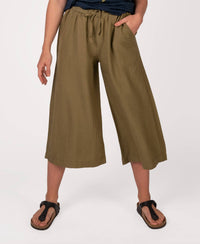 Terrapin Moon Apparel - Ladies Clothing Shop - Hemp Viscose Cropped Pants